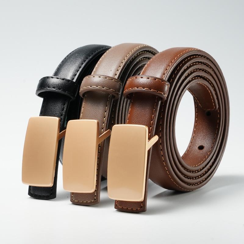 Women s Belt Smooth Buckle Women s Belt New Style Pants Dress Decorative Women s Skirt Strap Versatile Thin Belt 105cm
Women s Belt Smooth Buckle Women s Belt New Style Pants Dress Decorative Women s Skirt Strap Versatile Thin Belt 105cm