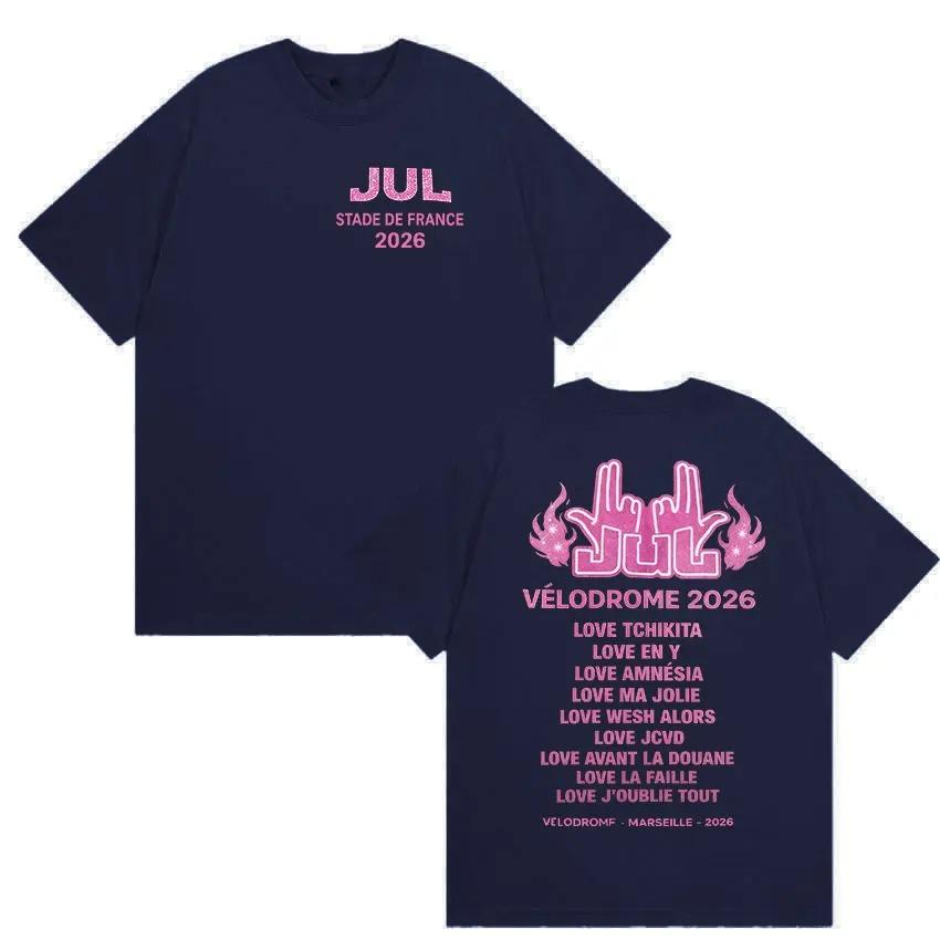 Fashion Cotton Short Sleeve Tshirt Rapper Jul Stade De France Album 2026 Fans T Shirts Unisex Womens Vintage Aesthetic Streetwear 4XL
Fashion Cotton Short Sleeve Tshirt Rapper Jul Stade De France Album 2026 Fans T Shirts Unisex Womens Vintage Aesthetic Streetwear 4XL