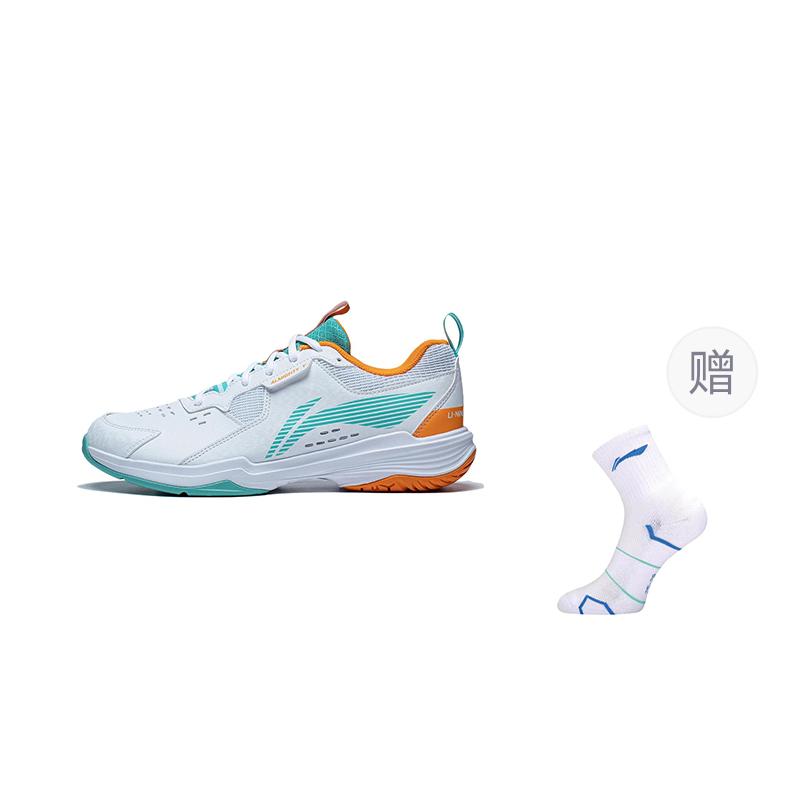 Взуття для бадмінтону Li Ning Ace Унісекс Низькі Білий/Зелений/Помаранчевий AYTT001-2 43.5
Взуття для бадмінтону Li Ning Ace Унісекс Низькі Білий/Зелений/Помаранчевий AYTT001-2 43.5
