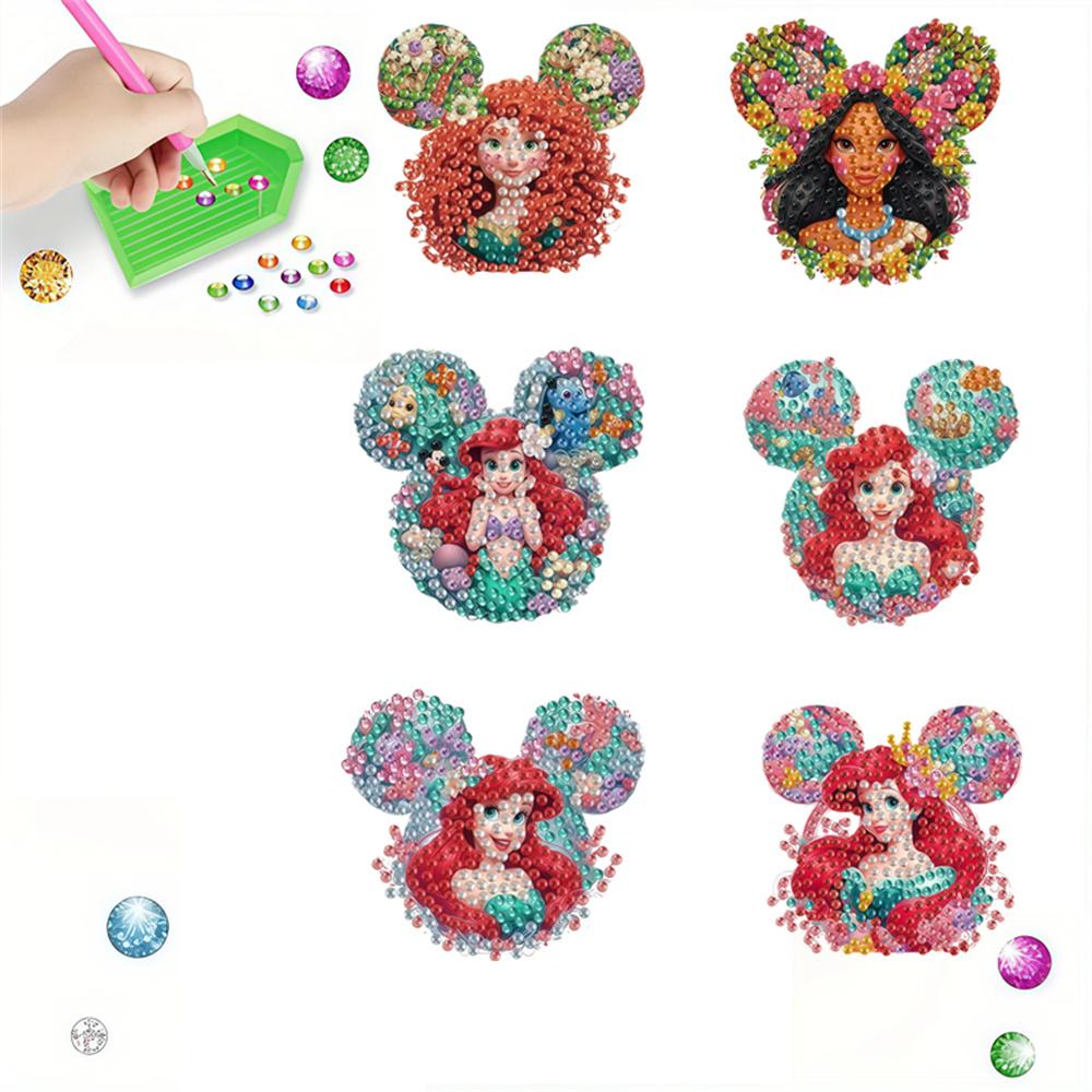 6Pcs The Little Mermaid Series Diamond Art Fridge Magnet Diamond Painting Refrigerator Magnet Diamond Painting Fridge Magnet for Adults Beginners
6Pcs The Little Mermaid Series Diamond Art Fridge Magnet Diamond Painting Refrigerator Magnet Diamond Painting Fridge Magnet for Adults Beginners