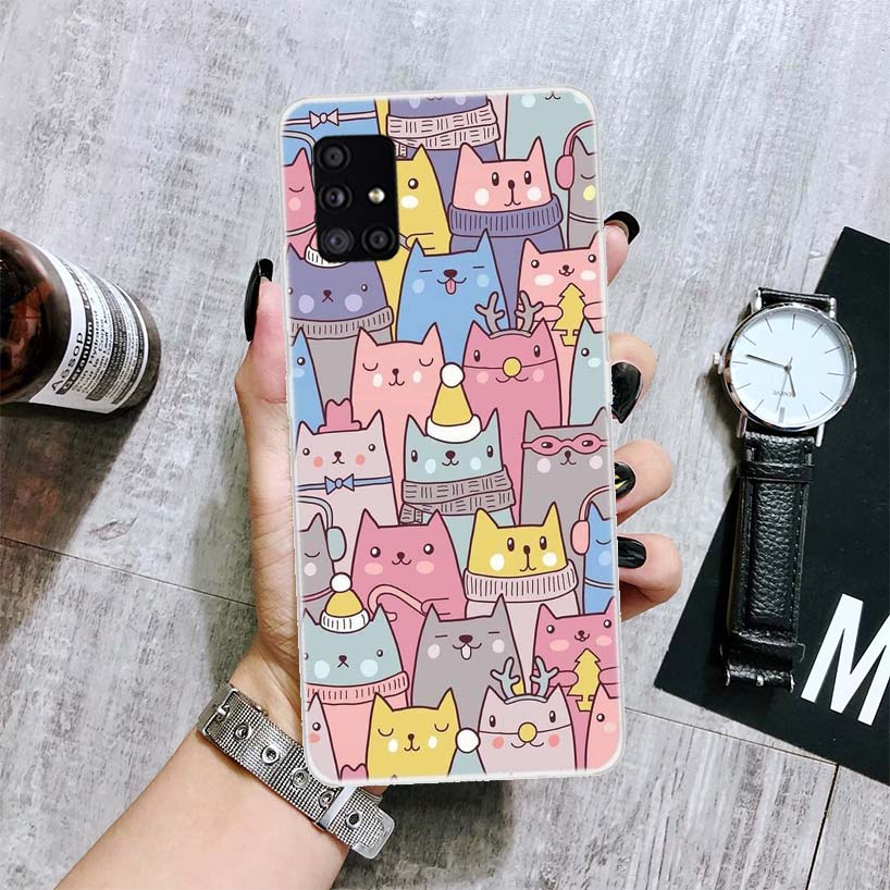 Cartoon Cute Cats Background Phone Case For Samsung Galaxy A52 A32 A22 A12 A02S A50S A30S A51 A31 AA71 Note 20 Ultra 10 S10 Plus Samsung A20(A30)
Cartoon Cute Cats Background Phone Case For Samsung Galaxy A52 A32 A22 A12 A02S A50S A30S A51 A31 AA71 Note 20 Ultra 10 S10 Plus Samsung A20(A30)
