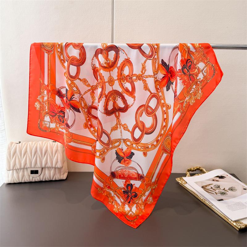 New Luxury 2026 Design Square Silk Scarf Women 70*70cm Bandana Soft Hair Band Wrap Hijab Neckerchief Hairband Headband Foulard 70x70cm
New Luxury 2026 Design Square Silk Scarf Women 70*70cm Bandana Soft Hair Band Wrap Hijab Neckerchief Hairband Headband Foulard 70x70cm
