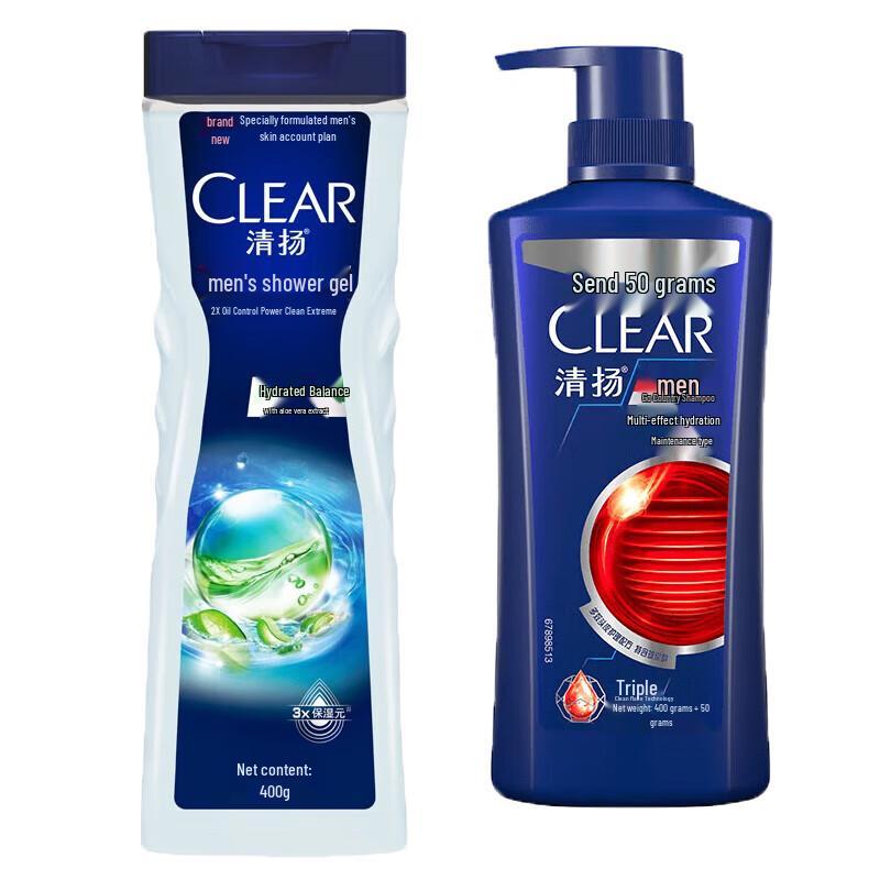 Clear Anti-Dandruff Shampoo & Body Wash Combo
Clear Anti-Dandruff Shampoo & Body Wash Combo