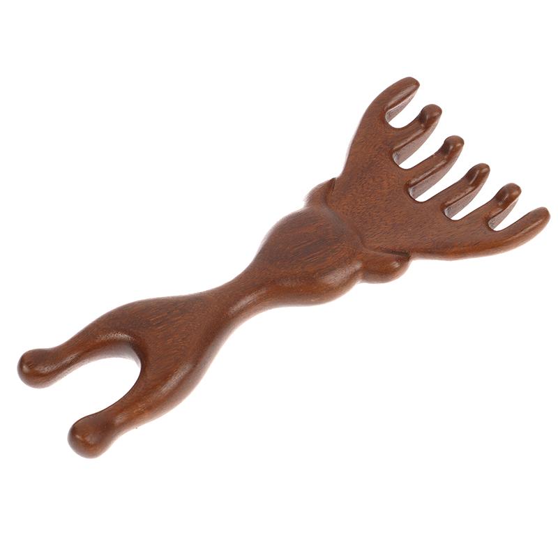 Sandalwood Meridian Massage Comb Anti-Static 6-Claw Wide Tooth Head Massager Body Gua Sha Tool Head Massage Brush Smooth Hair onesize
Sandalwood Meridian Massage Comb Anti-Static 6-Claw Wide Tooth Head Massager Body Gua Sha Tool Head Massage Brush Smooth Hair onesize