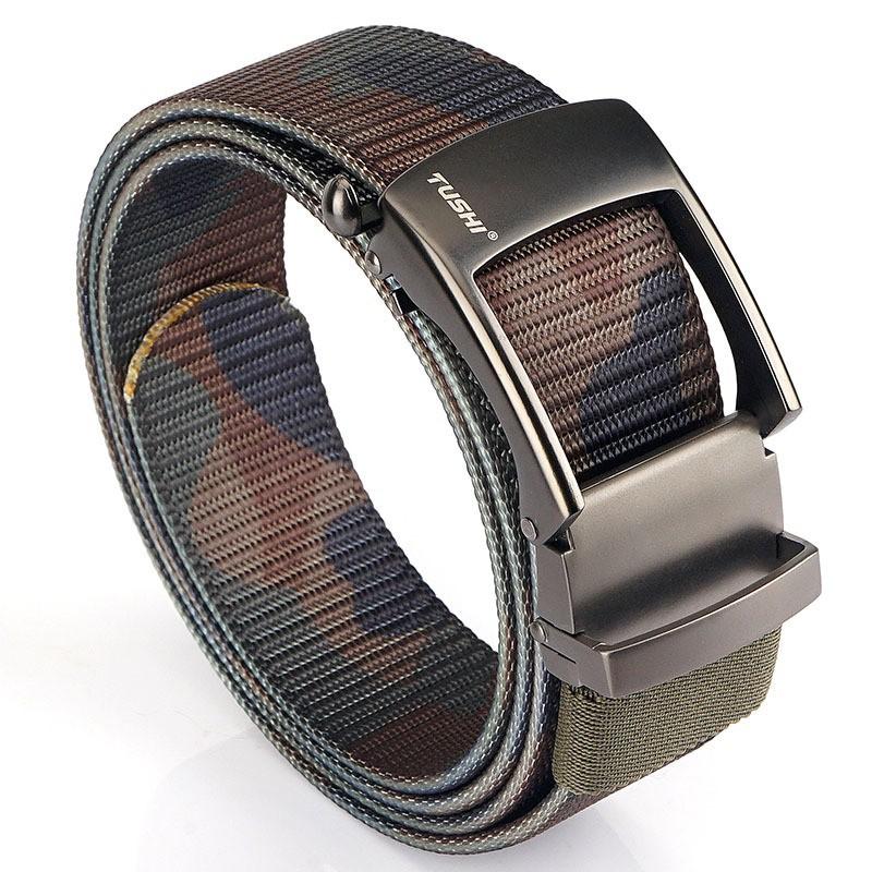 Men s Automatic Buckle Knitted Nylon Belt Outdoor Casual All-matching Thick Tooling Commuter 120cm
Men s Automatic Buckle Knitted Nylon Belt Outdoor Casual All-matching Thick Tooling Commuter 120cm