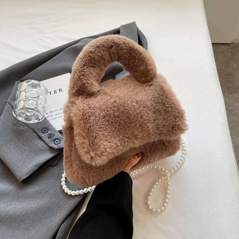 Ins Internet Celebrity Portable Plush Bag Women With A High-end Niche Chain All-matching Single-shoulder Cross-section коричневий
Ins Internet Celebrity Portable Plush Bag Women With A High-end Niche Chain All-matching Single-shoulder Cross-section коричневий