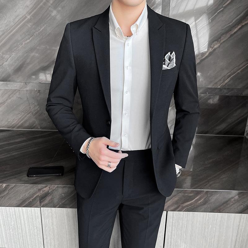 Men s Business Suit Slim-fit Wedding Dress Two-piece Set XS-5XL Stylish Handsome All-in-one Banquet Trousers Give A Tie 5XL
Men s Business Suit Slim-fit Wedding Dress Two-piece Set XS-5XL Stylish Handsome All-in-one Banquet Trousers Give A Tie 5XL