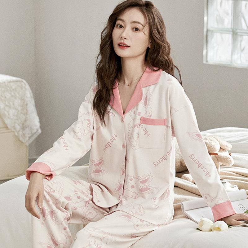 Women s Floral Cotton Pajama Set - Long Sleeve Cardigan & Pants, Spring/Autumn XL
Women s Floral Cotton Pajama Set - Long Sleeve Cardigan & Pants, Spring/Autumn XL