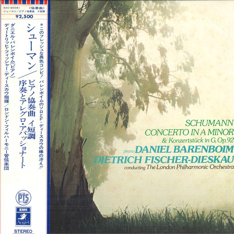 LP Record SCHUMANN, DANIEL BARENBOIM, DIETRIC - Concerto In A Minor / Konzertstuck EAC80081PROMO EMI ANGEL Japan Obi Classical Used
LP Record SCHUMANN, DANIEL BARENBOIM, DIETRIC - Concerto In A Minor / Konzertstuck EAC80081PROMO EMI ANGEL Japan Obi Classical Used