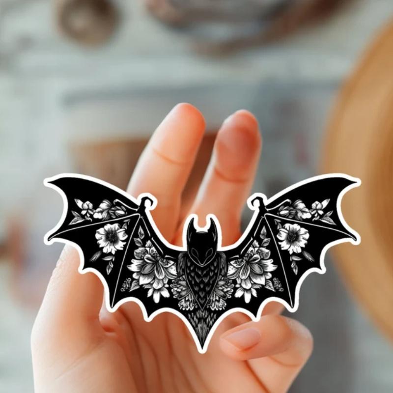 Cute Floral Bat Sticker-Halloween Sticker-Animal Sticker-Trendy Sticker-Kindle Sticker-Botanical Art-Spooky Sticker-Nature Inspired Decal 4inch/10.15cm 5pc
Cute Floral Bat Sticker-Halloween Sticker-Animal Sticker-Trendy Sticker-Kindle Sticker-Botanical Art-Spooky Sticker-Nature Inspired Decal 4inch/10.15cm 5pc