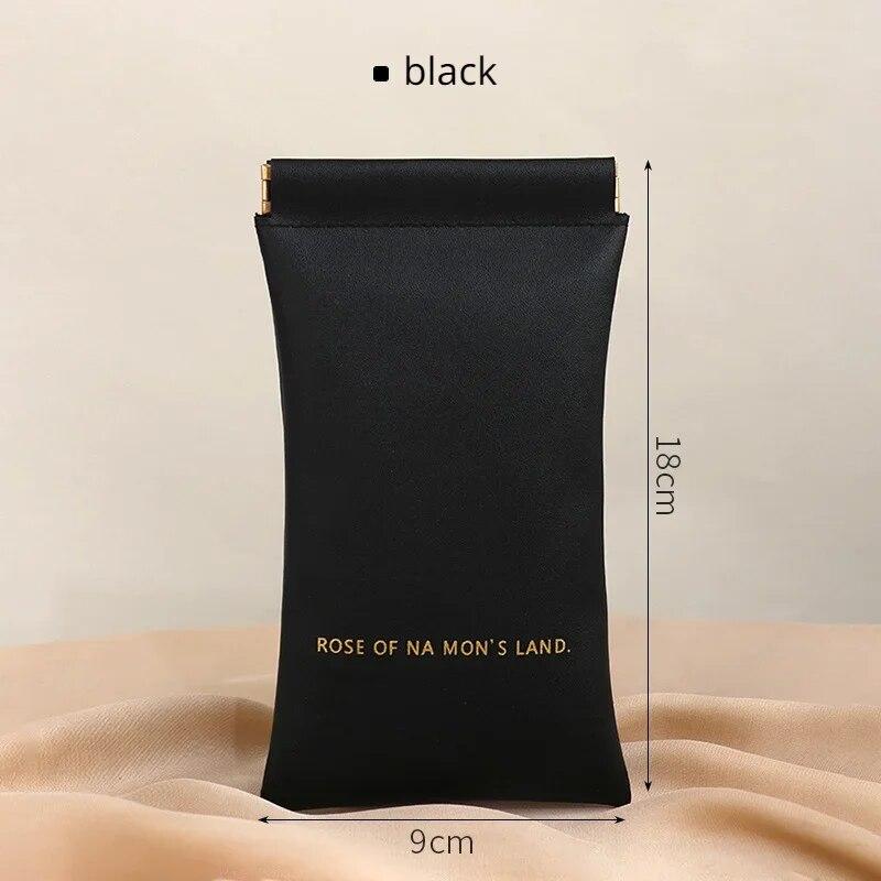 Сумка для очков, женские солнцезащитные очки, футляр для хранения солнцезащитных очков, переносной картридж, сумка для близорукости, автоматически закрывающийся защитный чехол чёрный
Сумка для очков, женские солнцезащитные очки, футляр для хранения солнцезащитных очков, переносной картридж, сумка для близорукости, автоматически закрывающийся защитный чехол чёрный