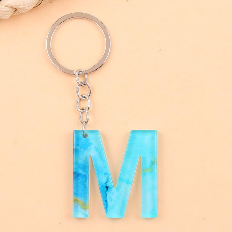 Blue Ocean Print Acrylic Pendant with 26 English Letters - Fashionable Hanging Ornament
Blue Ocean Print Acrylic Pendant with 26 English Letters - Fashionable Hanging Ornament
