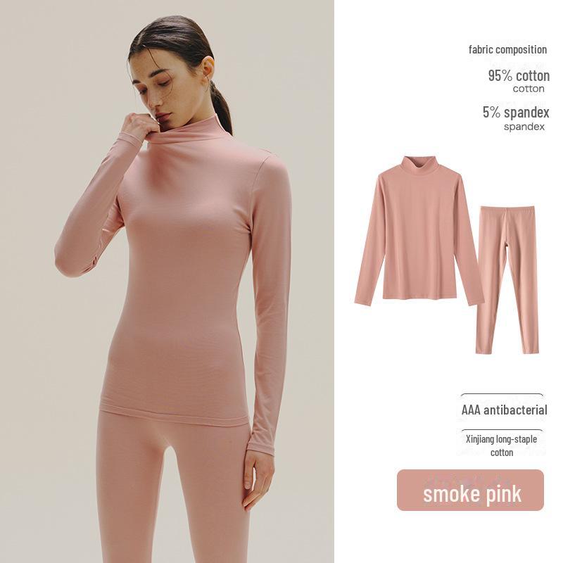 Women s Mid-Neck Cotton Thermal Underwear Set - Lightweight for Autumn and Winter M
Women s Mid-Neck Cotton Thermal Underwear Set - Lightweight for Autumn and Winter M
