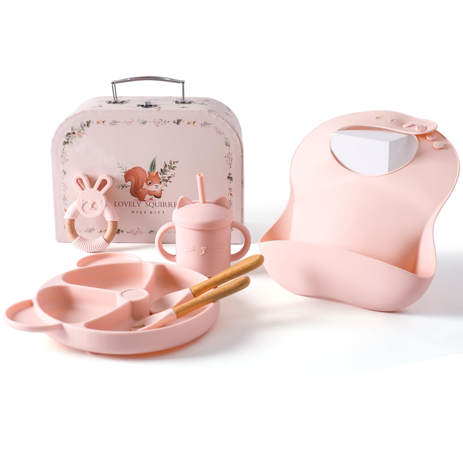 Etucdose Baby Baby Luxury 6 шт. Детская силиконовая тарелка для детского питания с присоской для кормления ребенка липкой соломкой для подготовки к детскому саду
Etucdose Baby Baby Luxury 6 шт. Детская силиконовая тарелка для детского питания с присоской для кормления ребенка липкой соломкой для подготовки к детскому саду