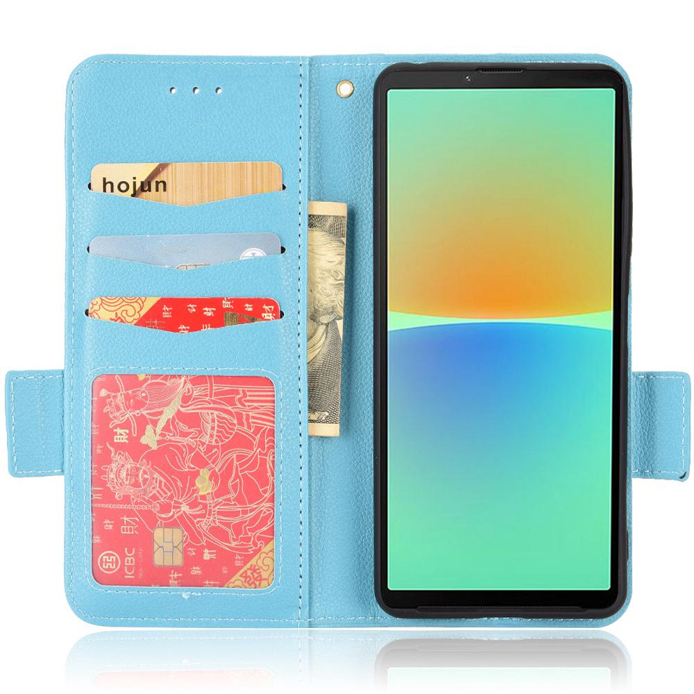 For Sony Xperia 10 IV Phone Cover,Side Buckle Litchi Texture Leather Phone Case Wallet Stand Design PU Leather Case Dark Blue
For Sony Xperia 10 IV Phone Cover,Side Buckle Litchi Texture Leather Phone Case Wallet Stand Design PU Leather Case Dark Blue