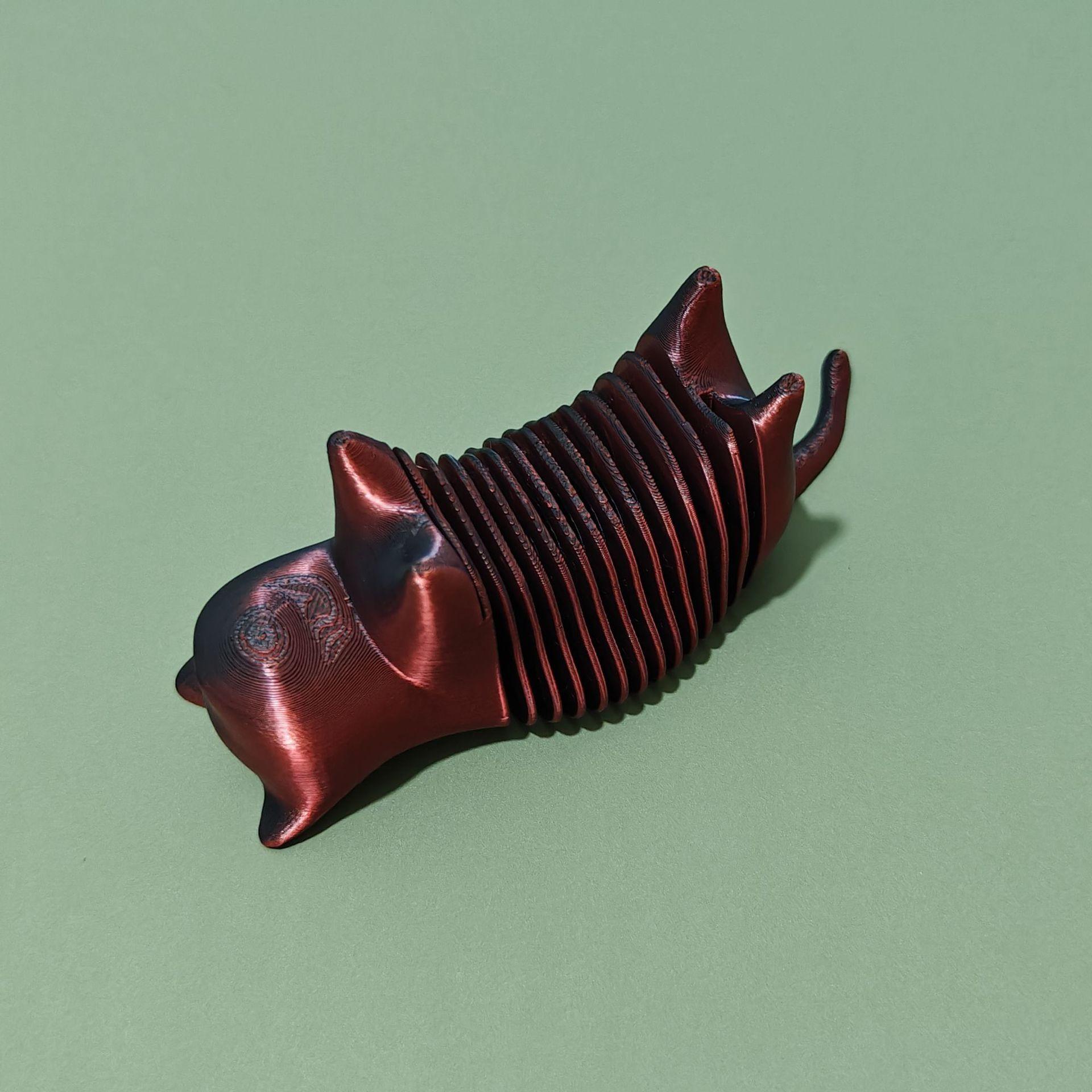 Super Cute Pet Cat Toys Creative 3D Printing Cartoon Spring Cat Fidget Children Adult Stress Relief Toys Home Decoration Gifts Creeping cats бордовий
Super Cute Pet Cat Toys Creative 3D Printing Cartoon Spring Cat Fidget Children Adult Stress Relief Toys Home Decoration Gifts Creeping cats бордовий