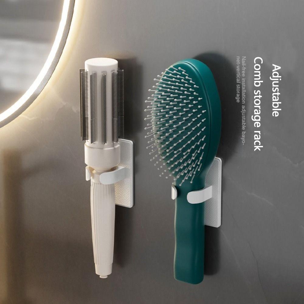 Hole-free Hair Curler Straighteners Holder Plastic Air Cushion Comb Holder Storage Rack Bathroom
Hole-free Hair Curler Straighteners Holder Plastic Air Cushion Comb Holder Storage Rack Bathroom