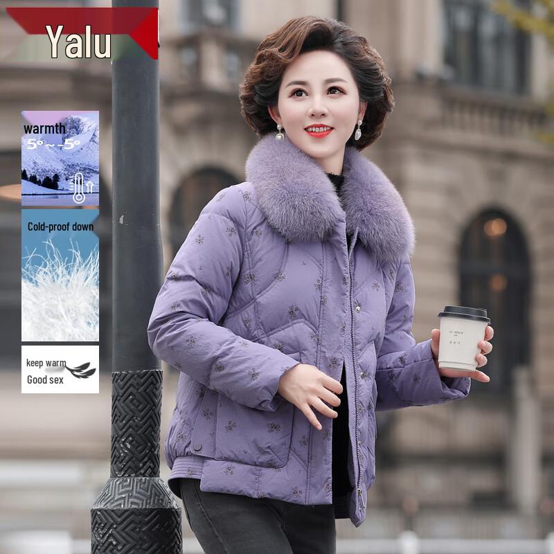 Yalu Women s Mid-Aged Short 90% Duck Down Puffer Jacket with Faux Fur Collar 3XL
Yalu Women s Mid-Aged Short 90% Duck Down Puffer Jacket with Faux Fur Collar 3XL