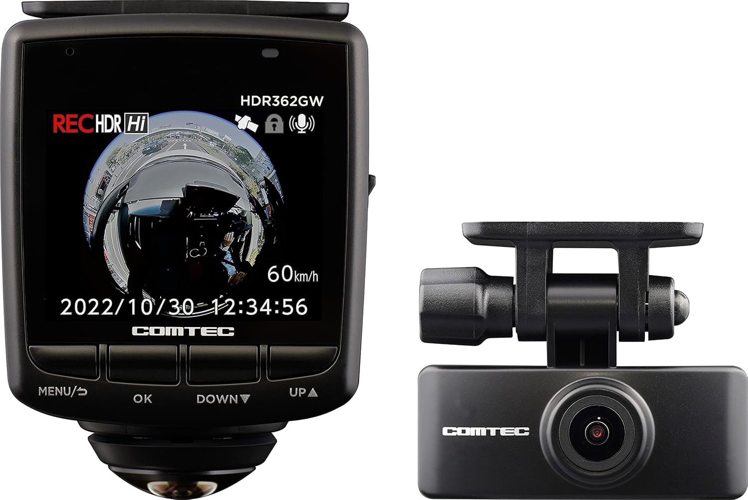 COMTEC HDR362GW Car Dash Cam with LCD Panoramic View Rear Night and GPS Alarm Made in Continuous Impact Parking and Warranty Service Installation чорний
COMTEC HDR362GW Car Dash Cam with LCD Panoramic View Rear Night and GPS Alarm Made in Continuous Impact Parking and Warranty Service Installation чорний