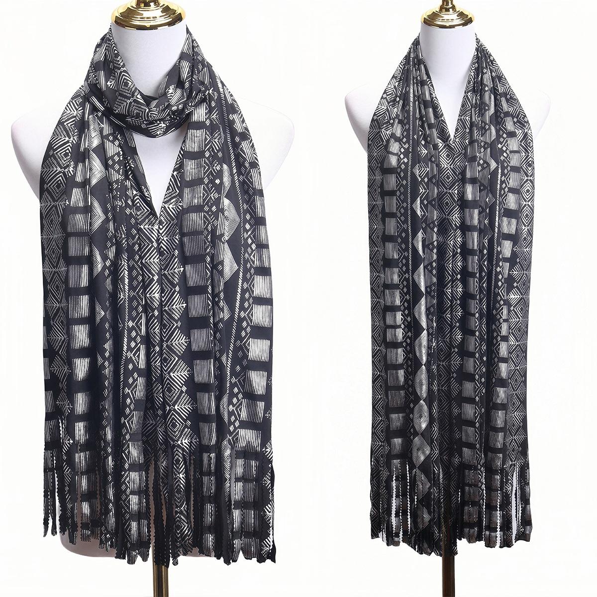 Milk Silk High Elasticity Soft Skin friendly Sunscreen Retro Faux Assuit Foam Print Gorgeous Scarf
Milk Silk High Elasticity Soft Skin friendly Sunscreen Retro Faux Assuit Foam Print Gorgeous Scarf