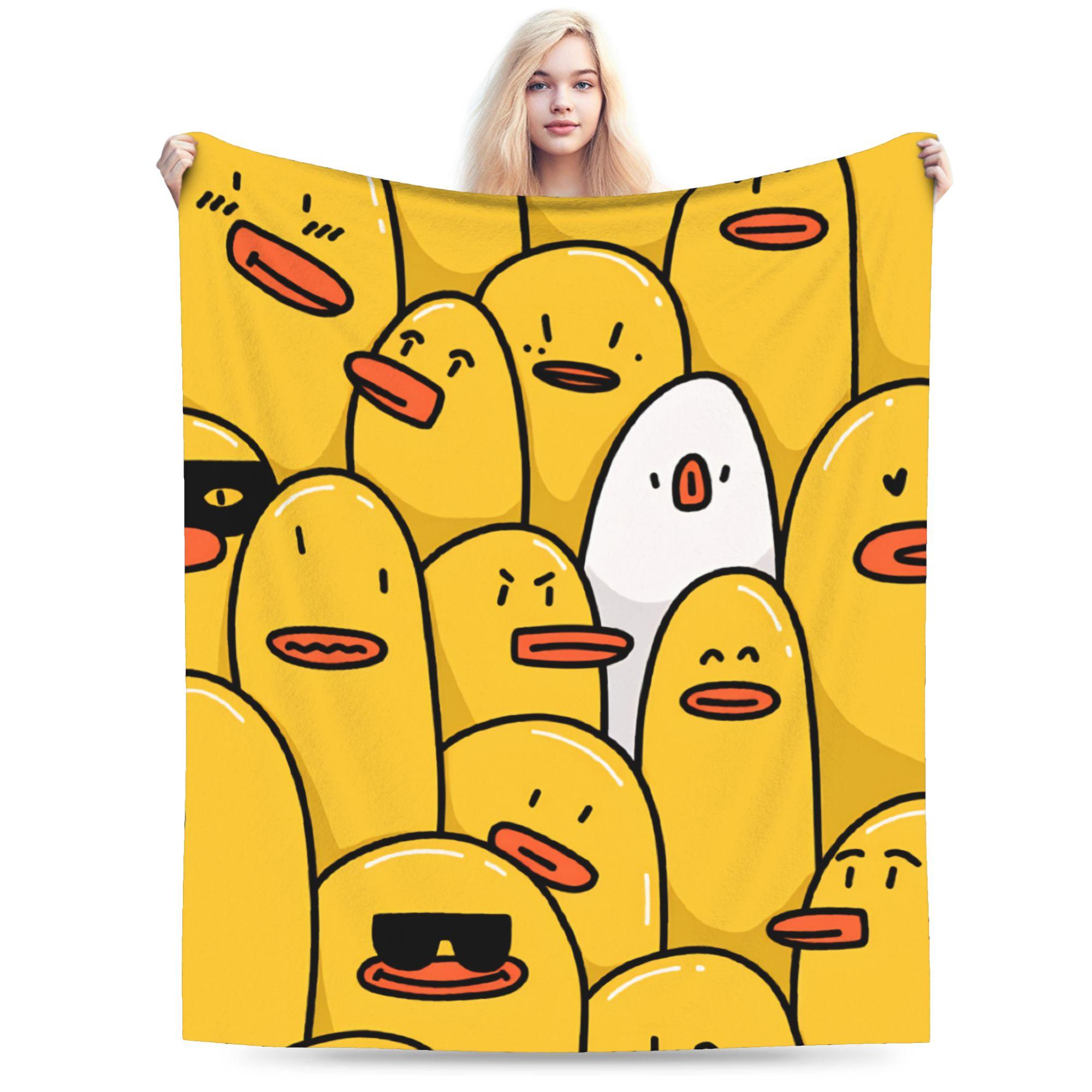 Cute Cartoon Duck Plush Blankets Boy Girl Flannel Throw Blanket Chair Bed Soft Warm Design Quality Bedspread Birthday Present 75x90cm
Cute Cartoon Duck Plush Blankets Boy Girl Flannel Throw Blanket Chair Bed Soft Warm Design Quality Bedspread Birthday Present 75x90cm