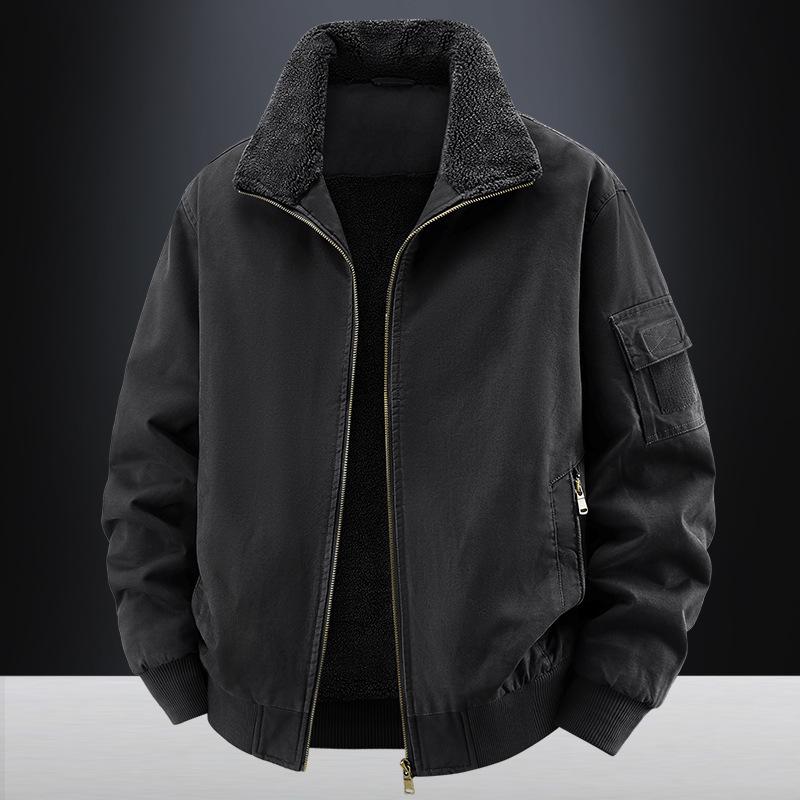 2025 Men s Autumn/Winter Plus Velvet Thick Warm Casual Workwear Jacket 2520 XL чорний
2025 Men s Autumn/Winter Plus Velvet Thick Warm Casual Workwear Jacket 2520 XL чорний