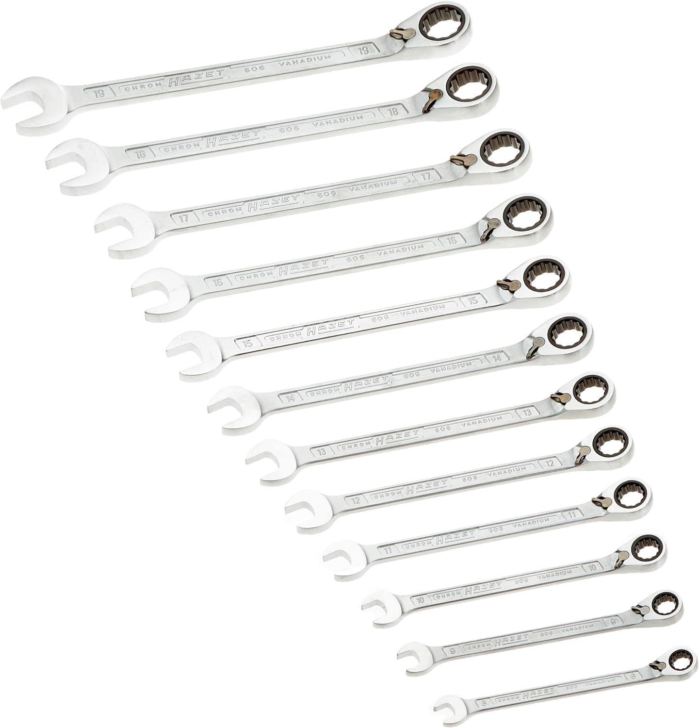 HAZET Ratchet Combination Wrench Set of 12 Pieces with Safety Box Spanner Comprehensive Set for Manual Operation Japanese Import Size 8-19 [Regular
HAZET Ratchet Combination Wrench Set of 12 Pieces with Safety Box Spanner Comprehensive Set for Manual Operation Japanese Import Size 8-19 [Regular