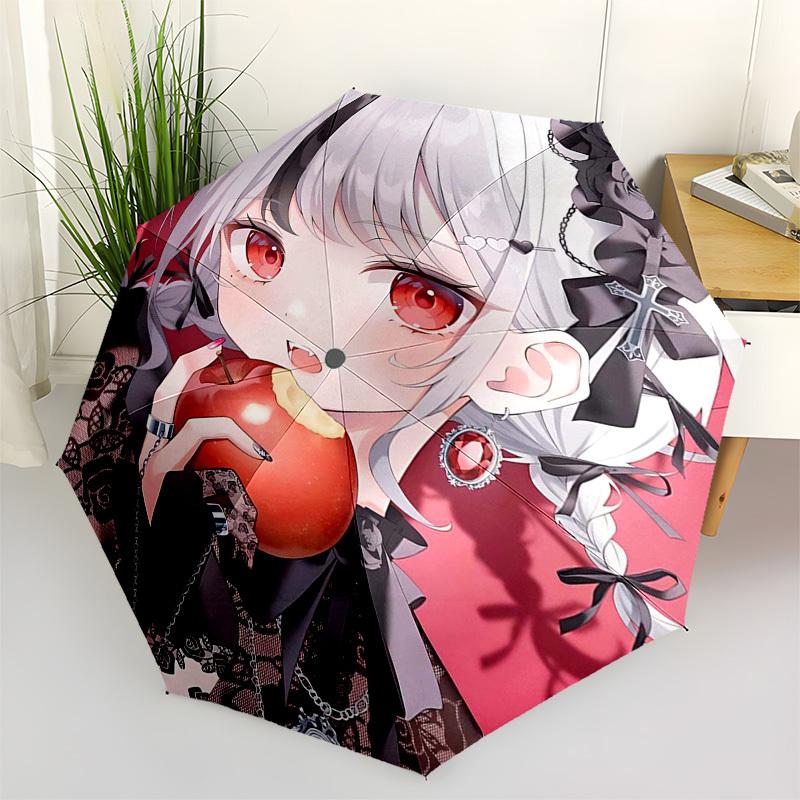 1pc Gothic Lolita Design Outdoor Umbrella - Automatic Opening/Closing, Portable 3-Fold Design, 8-Bone Iron Frame, Perfect Gift for Fans, Traveler
1pc Gothic Lolita Design Outdoor Umbrella - Automatic Opening/Closing, Portable 3-Fold Design, 8-Bone Iron Frame, Perfect Gift for Fans, Traveler