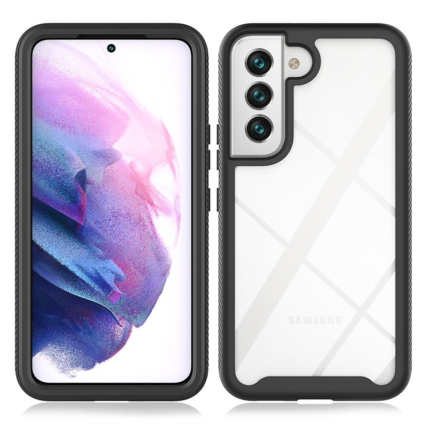 For Samsung Galaxy S22 5G 360 Degree Full Cover Phone Case PC+TPU+PET Screen Protector Hybrid Cover Purple
For Samsung Galaxy S22 5G 360 Degree Full Cover Phone Case PC+TPU+PET Screen Protector Hybrid Cover Purple