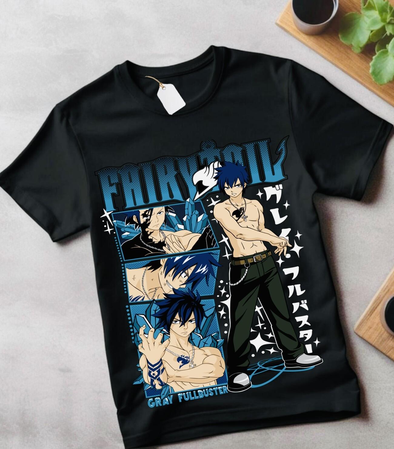 Gray Fullbuster Natsu T-Shirt Mens Womens Tees Top Fairy Tail Dragneel Girl Anime GifT Shirt Mens Womens Tees Top gifts S
Gray Fullbuster Natsu T-Shirt Mens Womens Tees Top Fairy Tail Dragneel Girl Anime GifT Shirt Mens Womens Tees Top gifts S