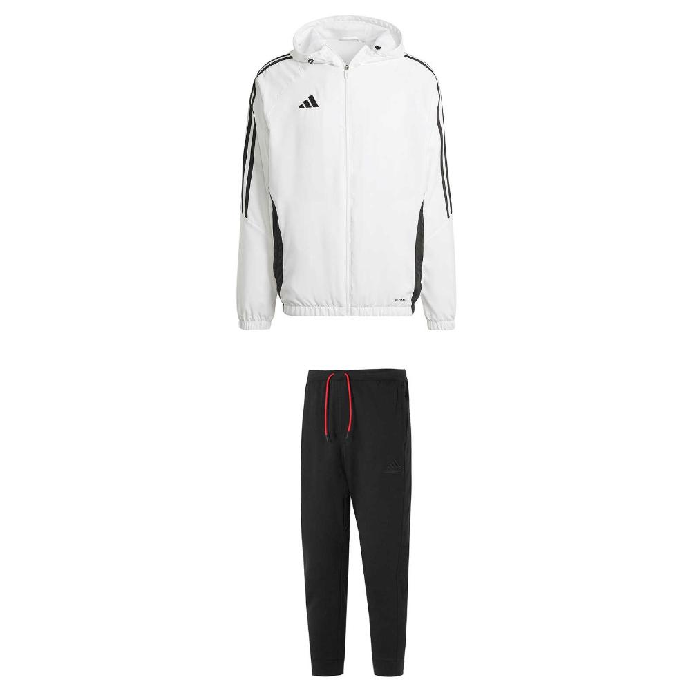 Adidas Тканая ветровка с капюшоном и длинные брюки на шнурке, повседневный спортивный комплект для мужчин IM8808+IT3985 XL
Adidas Тканая ветровка с капюшоном и длинные брюки на шнурке, повседневный спортивный комплект для мужчин IM8808+IT3985 XL