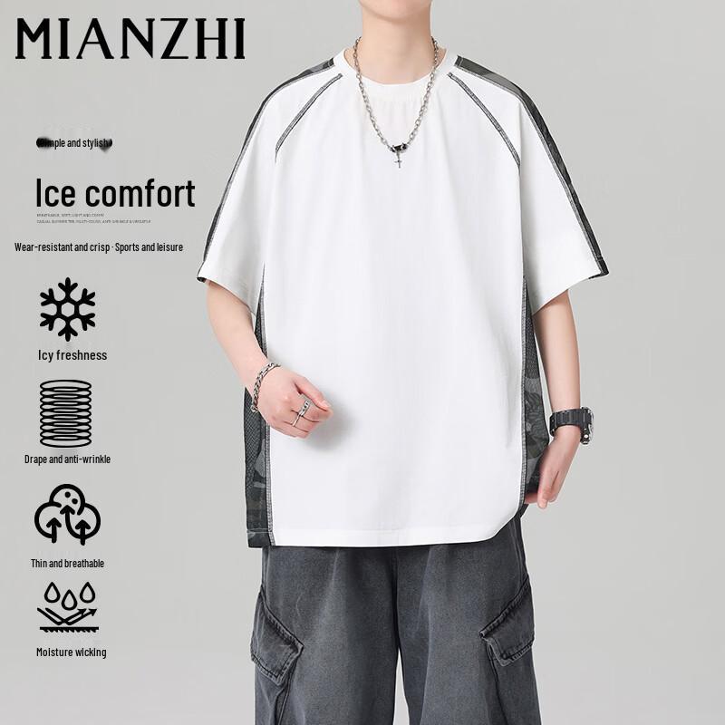 Men s American Style Contrast Stitch Short Sleeve T-shirt 4XL
Men s American Style Contrast Stitch Short Sleeve T-shirt 4XL