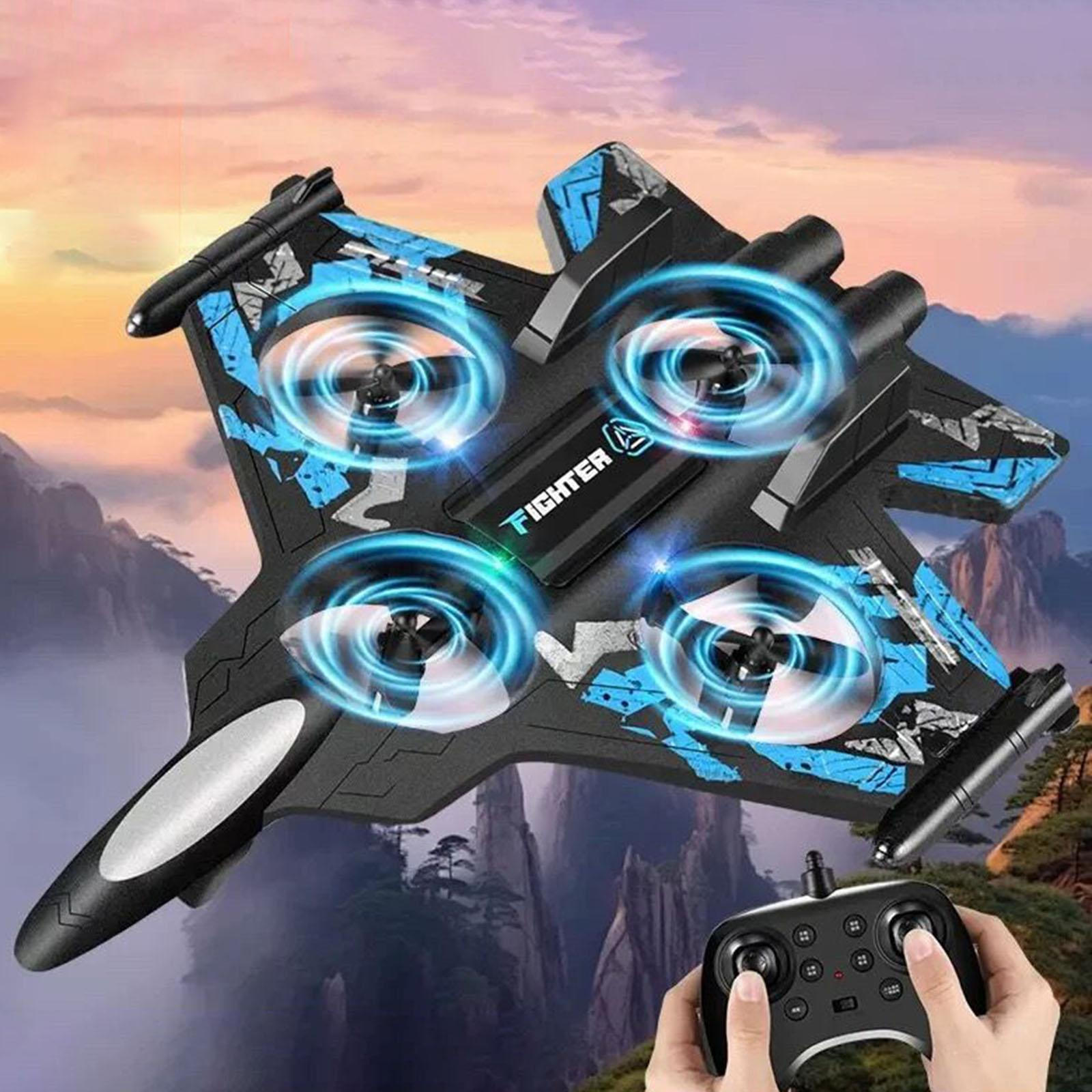 Remote Control Airplane Fighter Model Sensing Anti Falling Foam Aircraft with Light Red 1RC
Remote Control Airplane Fighter Model Sensing Anti Falling Foam Aircraft with Light Red 1RC