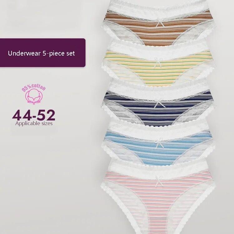 Women s Mid Waist Underwear Is Soft, Comfortable, High Elasticity Striped Underwear XL
Women s Mid Waist Underwear Is Soft, Comfortable, High Elasticity Striped Underwear XL