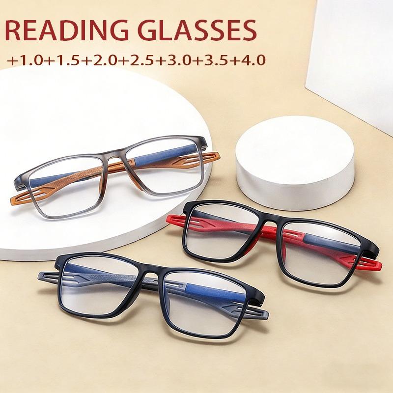 3PCS New Reading Glasses Style High Quality TR90 Ultra Light Material Men s Women s Light Presbyopia Eyewear +200
3PCS New Reading Glasses Style High Quality TR90 Ultra Light Material Men s Women s Light Presbyopia Eyewear +200
