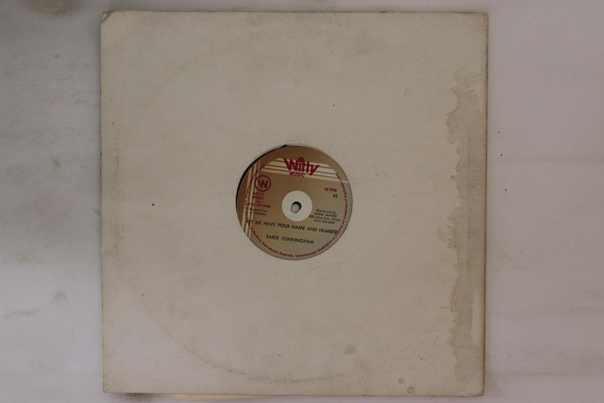 12inch Record EARL CUNNINGHAM - Let Me Have Your Name And Number none Witty Music US Reggae, Ska & Dub Used
12inch Record EARL CUNNINGHAM - Let Me Have Your Name And Number none Witty Music US Reggae, Ska & Dub Used