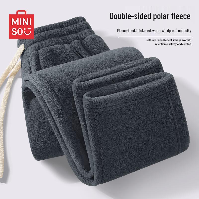 MINISO Men s Fleece Straight-Leg Pants 2XL
MINISO Men s Fleece Straight-Leg Pants 2XL