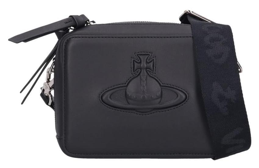 Vivienne Westwood Smooth Leather Injected Orb Melih Camera Bag (58010005U L001S N401) in Black
Vivienne Westwood Smooth Leather Injected Orb Melih Camera Bag (58010005U L001S N401) in Black