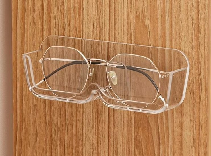 Elegant No-Drill Wall-Mounted Sunglasses & Glasses Display Holder прозорий
Elegant No-Drill Wall-Mounted Sunglasses & Glasses Display Holder прозорий