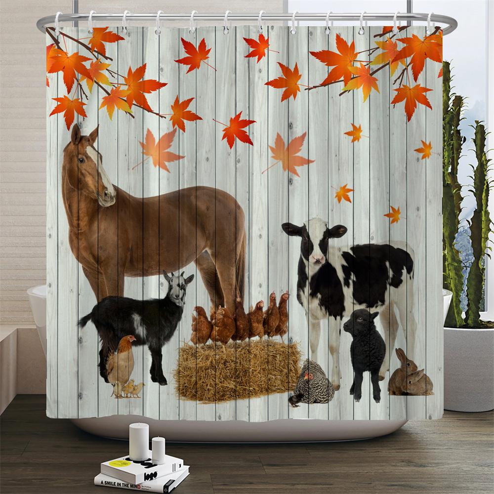 3D Printed Dutch Cattle Pattern Waterproof Bath Curtains Farm Cow Shower Curtains Bathroom Polyester Decoration Shower Curtain W60H190(CM)-1 Pcs
3D Printed Dutch Cattle Pattern Waterproof Bath Curtains Farm Cow Shower Curtains Bathroom Polyester Decoration Shower Curtain W60H190(CM)-1 Pcs