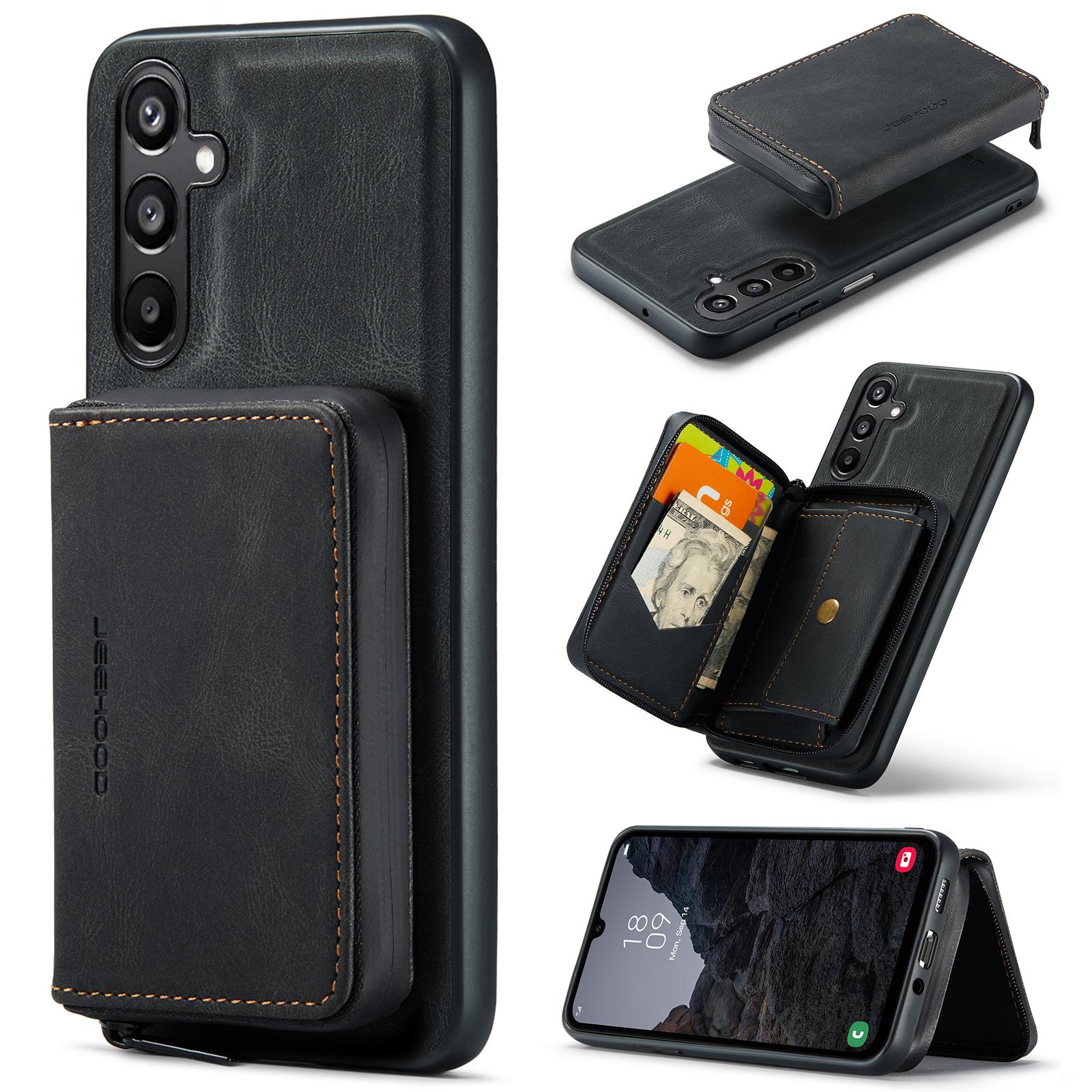For Samsung Galaxy A16 5G Case JEEHOOD J02 Leather Back Cover with Detachable Zipper Card Holder Kickstand A
For Samsung Galaxy A16 5G Case JEEHOOD J02 Leather Back Cover with Detachable Zipper Card Holder Kickstand A
