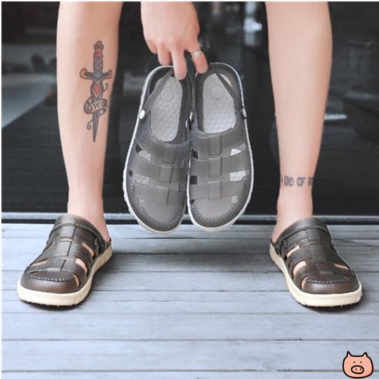 Мужские модные повседневные удобные тапочки, пляжная обувь, уличные шлепанцы, сандалии 40 чёрный 
Мужские модные повседневные удобные тапочки, пляжная обувь, уличные шлепанцы, сандалии 40 чёрный