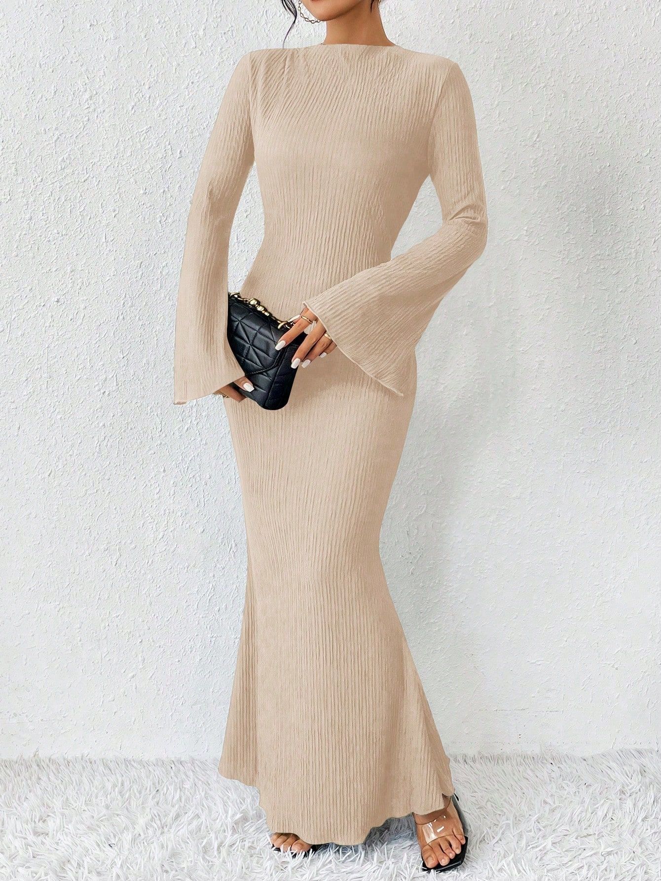 Fashion Women s Casual V-Neck Printed Long Sleeve High Waist Printed Dress L бежевый
Fashion Women s Casual V-Neck Printed Long Sleeve High Waist Printed Dress L бежевый