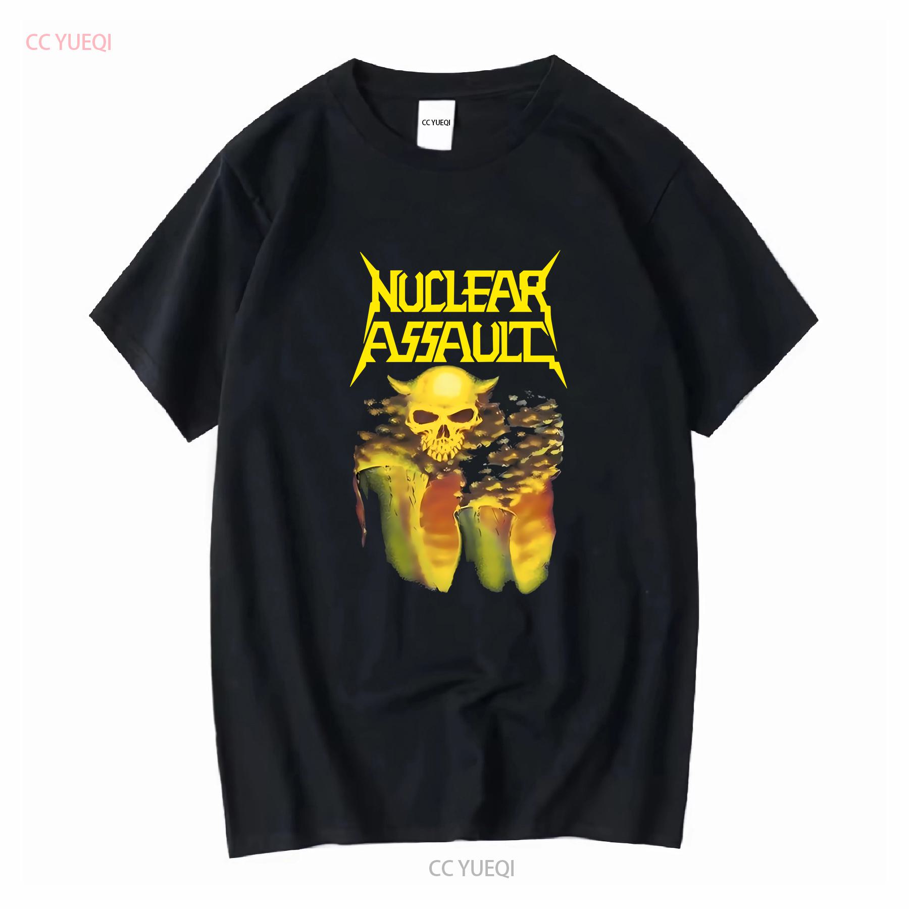 Nuclear Assault Survive unisex t shirt metal band cotton TE6128 long sleeves vintage Washed Comfortable graphic Unisex fashion 4XL
Nuclear Assault Survive unisex t shirt metal band cotton TE6128 long sleeves vintage Washed Comfortable graphic Unisex fashion 4XL