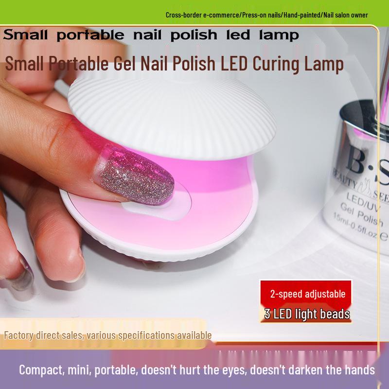 Portable LED Nail Gel Lamp: Home Manicure with No Blackening, Mini White Light Therapy Device Panda Plug-in Version
Portable LED Nail Gel Lamp: Home Manicure with No Blackening, Mini White Light Therapy Device Panda Plug-in Version