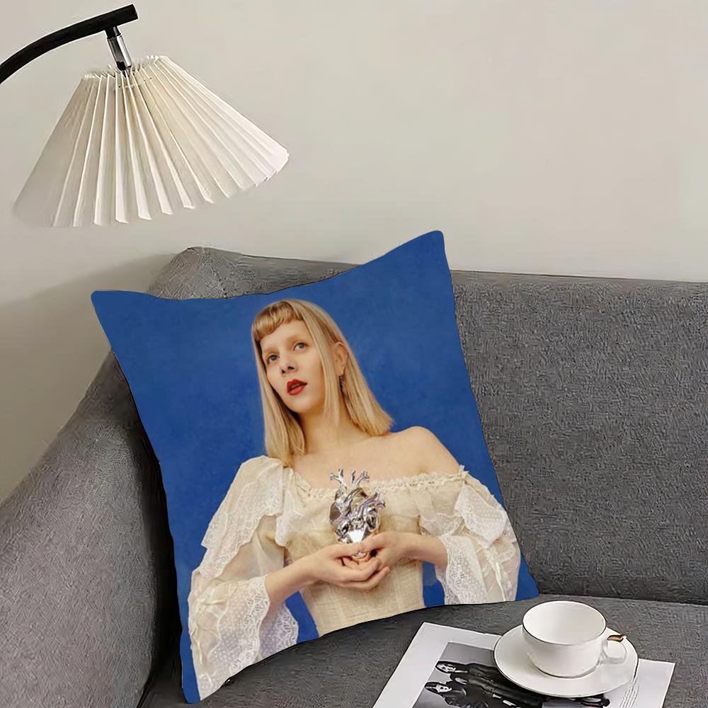 A-Aurora Aksnes Singer Cushion Cover Reversible Plush Pillow Cover – For car, sofa, bedroom, perfect as a gift. 12x12Inch
A-Aurora Aksnes Singer Cushion Cover Reversible Plush Pillow Cover – For car, sofa, bedroom, perfect as a gift. 12x12Inch