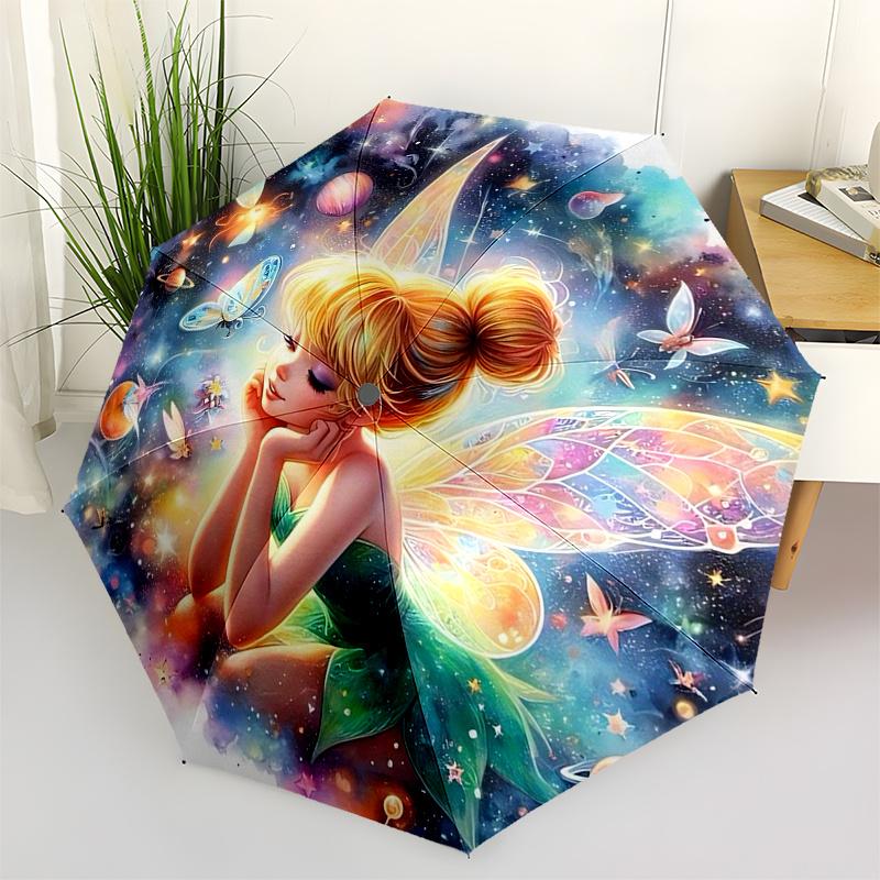 Tinker bell Themed Travel Umbrella-8 Ribs Automatic Opening and Closing, Portable Folding Design, Compact and Stylish Umbrella Suitable for
Tinker bell Themed Travel Umbrella-8 Ribs Automatic Opening and Closing, Portable Folding Design, Compact and Stylish Umbrella Suitable for