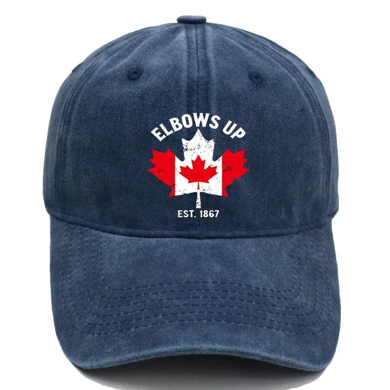 Elbows Up Canada True North Strong and Free Baseball Cap Distressed Denim Proud Canadian Headwear Unisex Outdoor Adjustable Hat Adjustable
Elbows Up Canada True North Strong and Free Baseball Cap Distressed Denim Proud Canadian Headwear Unisex Outdoor Adjustable Hat Adjustable
