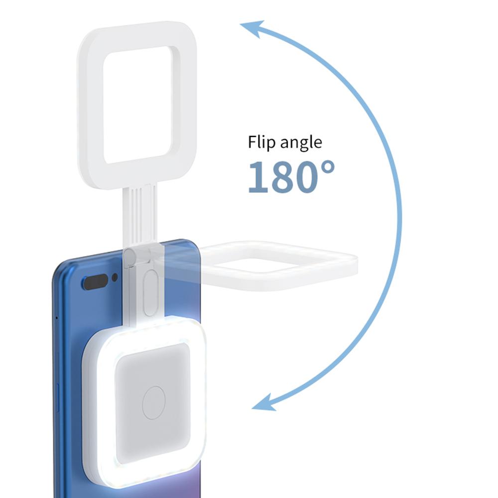 V18 Magnetic Phone Selfie Lamp Portable Skin Beauty Live Streaming LED Fill Light White
V18 Magnetic Phone Selfie Lamp Portable Skin Beauty Live Streaming LED Fill Light White