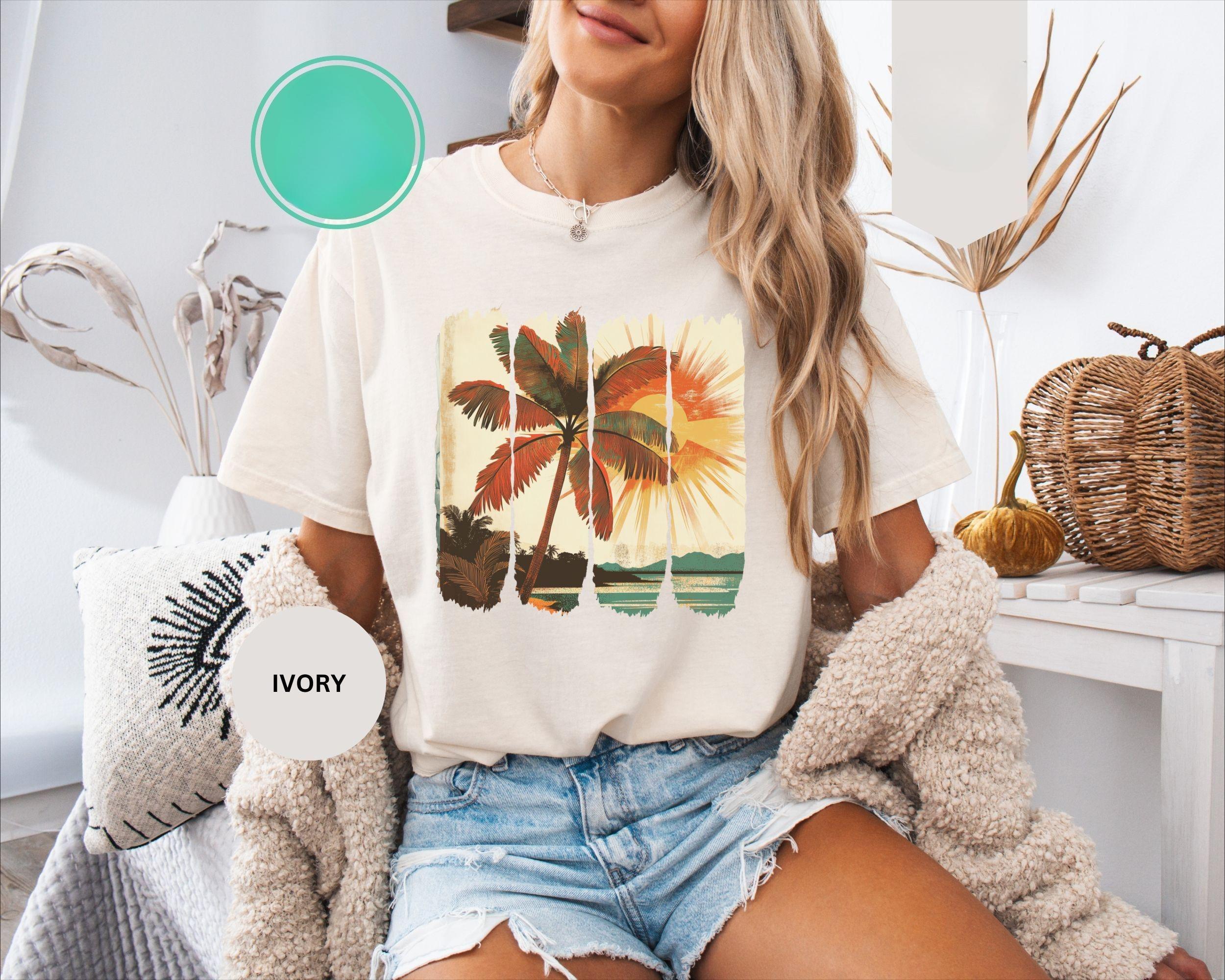 2026 Summer Womens Retro Tropical Island TShirt Cotton and Breathable Short Sleeve Streetwear Oversized Loose Casual 4XL
2026 Summer Womens Retro Tropical Island TShirt Cotton and Breathable Short Sleeve Streetwear Oversized Loose Casual 4XL